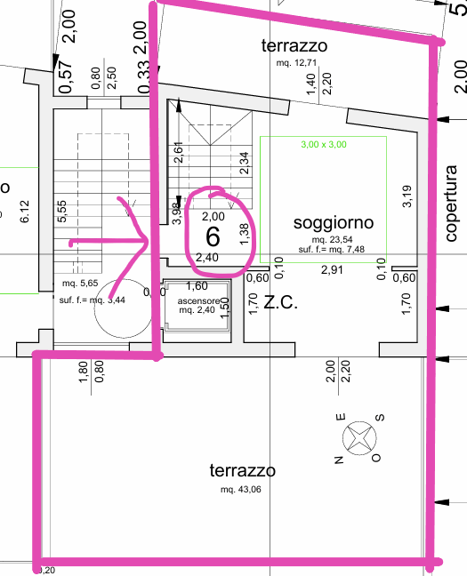 APPARTAMENTO 6 PIANO 2